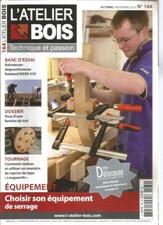 L'ATELIER DU BOIS N°164 POSE FENETRE DE TOI / MANDRIN DE REPRISE TYPE "LONGWORTH