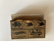 US WW2 ABSORBANT COTTON MINE SAFETY APPLIANCE ORIGINAL - MEDICAL DEPARTMENT