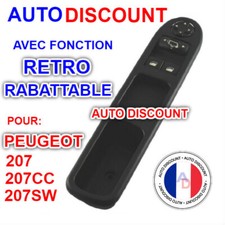 COMMANDE INTERRUPTEUR LEVE VITRE+RETRO PEUGEOT 207 CC - 96642446XT
