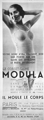 Publicité presse 1932 - publicitÉ, corset