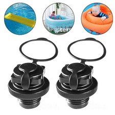 Bouchon de buse de soupape d'air bouchon de buse de soupape d'air matelas noir d