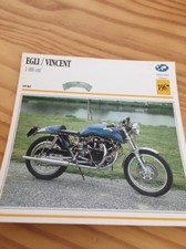 Egli Vincent 1000 cm3 1967 Carte moto Collection Atlas Suisse