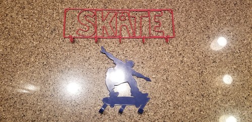 Wall hanger skateboard theme - wall,