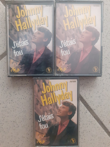 Johnny hallyday lot 3 k7 - johnny,