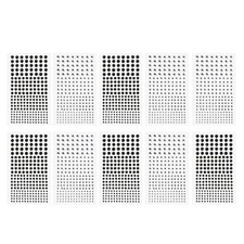  10 Pcs Strass Pour Cheveux Pierres Précieuses Autocollantes Nail Art