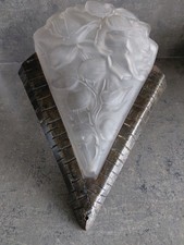 Applique Art Déco en verre