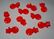 Playmobil  Lot 10 Outils Clés de Montage Orange NEW