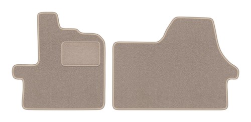 Tapis sol velours beige - tapis,
