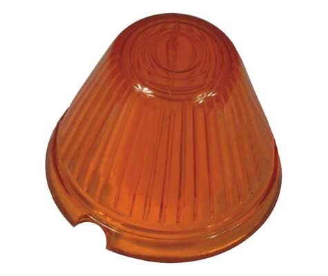 Verre orange clignotant - de,