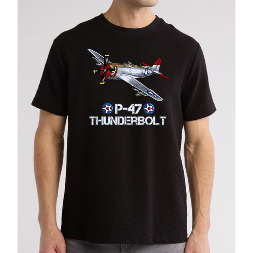 Shirt avion chasseur 47 - avion,
