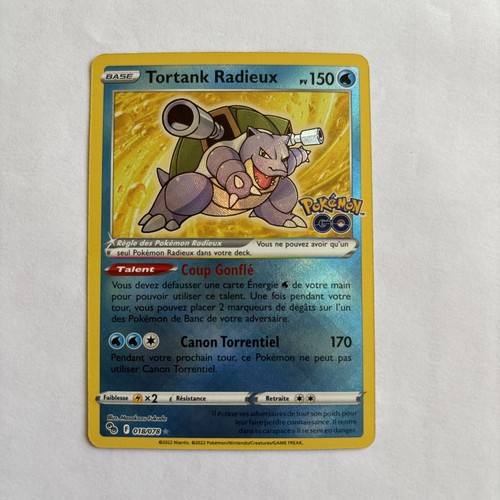 Carte pokémon tortank - :,