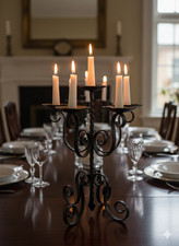 Bougeoir à chandelle 5 feux -