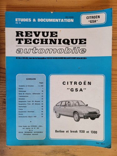Citroën gsa berline break - citroën,