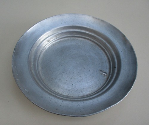 Assiette bouillie ancienne - assiette,