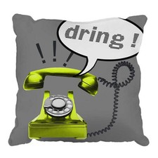 Coussin Déco "Phone" 40x40cm