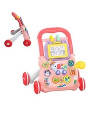 Music Pink Baby Walker 