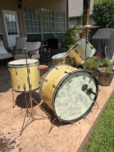 Wfl drum set vintage 1940 - set, with