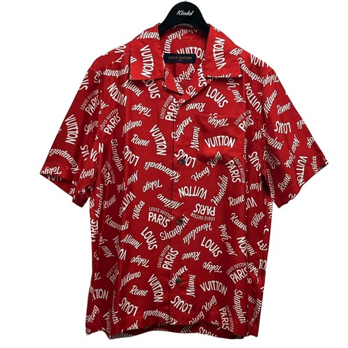 Chemise soie imprimée logo - en,