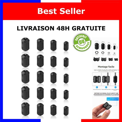 Noyaux ferrite antiparasite