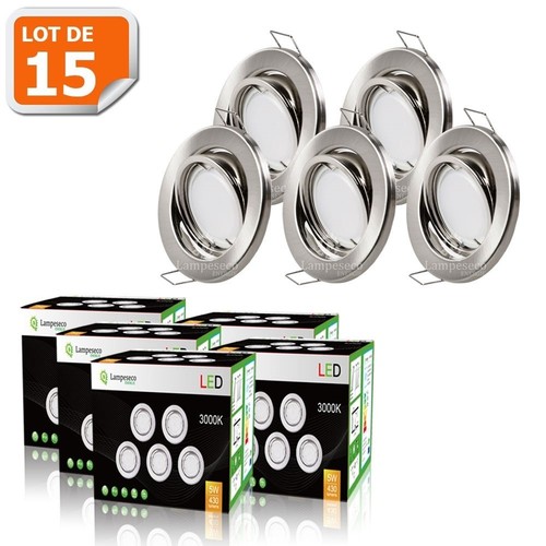 Lot spot led encastrable - 15,