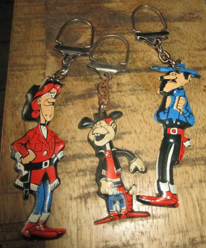 Lucky luke lot portes clé - luke-lot,