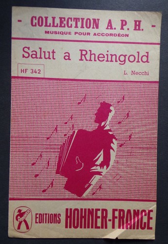 partition SALUT A RHEINGOLD