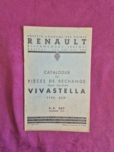 Renault vivastella acr - ,