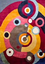 Tapis inspiré Sonia Delaunay