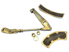 Plaque De Frein Avant Norton ES2 Commando Atlas Rétro Rare Et Tiges