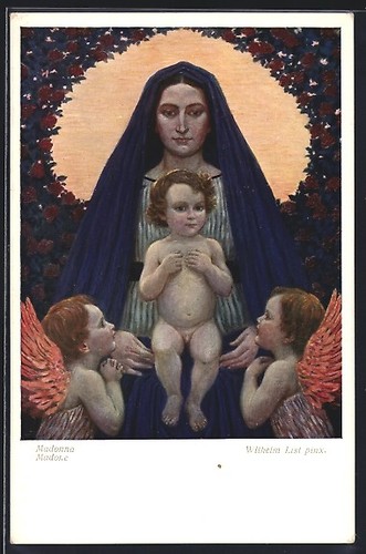 Carte postale artiste - carte, d'artiste