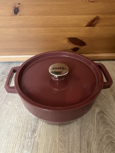 Pyrex cocotte ronde bordeaux - cocotte,