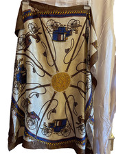 NICOLE DE BEAUVOIR  foulard en