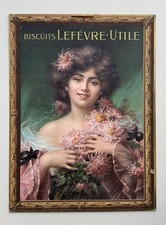 LU / Lefèvre-Utile - Delphin Enjolras - Panonceau lithographié
