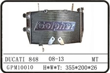 DUCATI 848 1098 1198 PERFORMANCE RACING RADIATOR