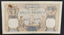 France billet 1000 francs