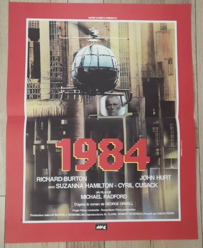 Affiche originale 1984 - affiche,