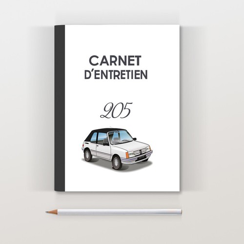 Carnet entretien peugeot 205 - carnet,