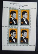Bloc Timbres Gabon N° 3 Poste