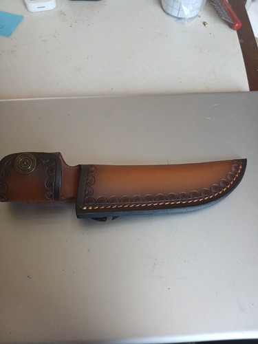 étui couteau cuir retro - en,