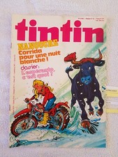 TINTIN N°217 3/11/79 NANOUCHE PUB BENCO BIG JIM MATCHBOX DICK RIVERS MOULINSART