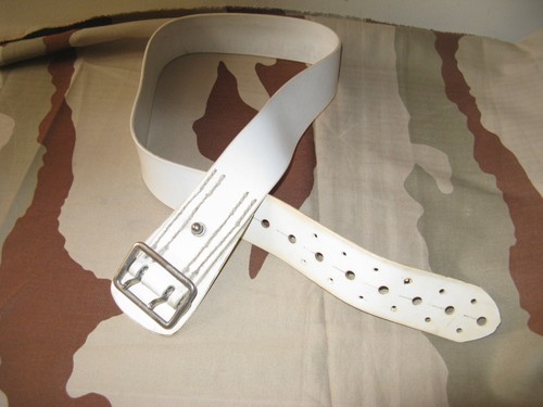 Ceinturon blanc pour garde - garde, au
