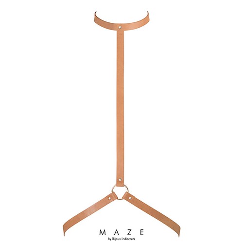 Harnais marron maze - harnais,