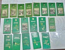 Lot De 18 guides Michelin + 1 Carte  Michelin