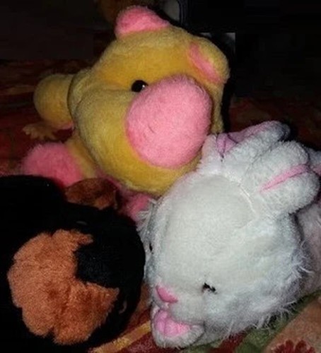 Peluches panthère lapin - 3, /