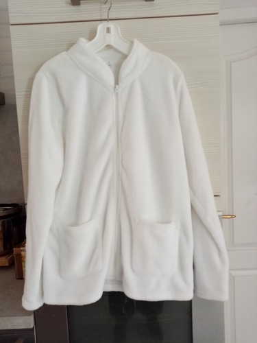 Veste polaire blanche neuve