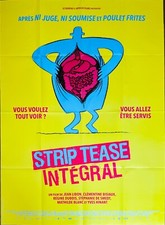 Affiche cinéma STRIP TEASE