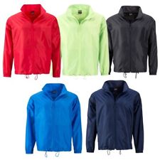 Homme Veste Imperméable Veste Léger Coupe-Vent Pluie Sport Jogging