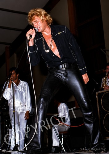 Photo johnny hallyday - a4,