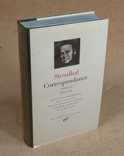 LA PLEIADE :  STENDHAL - CORRESPONDANCE 2  / 1967