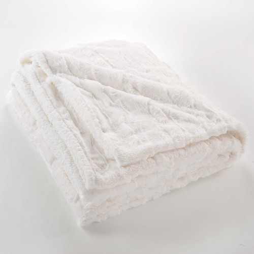 Plaid imitation fourrure - imitation,